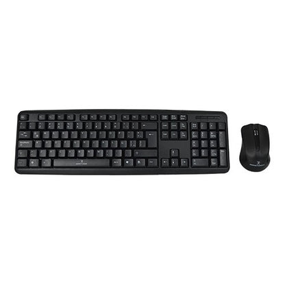Kit de Teclado y Mouse Alámbrico Perfect Choice - Conexión por Conector USB (Color Negro)