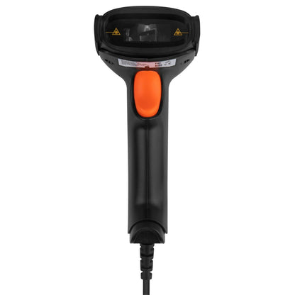 Lector de codigo de barras QIAN tecnología LED 1D, velocidad de escaneo 300