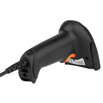 Lector de codigo de barras QIAN tecnología LED 1D, velocidad de escaneo 300