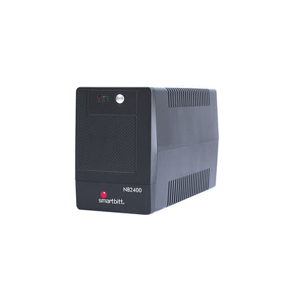 No Break SMARTBITT SBNB2400, 2400 VA, 1200 W, Negro, Hogar y Oficina