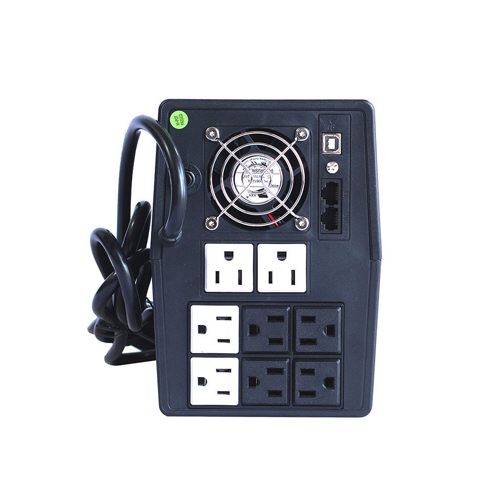 No Break SMARTBITT SBNB2400, 2400 VA, 1200 W, Negro, Hogar y Oficina