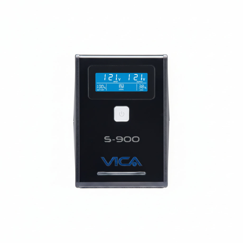 No break interactivo S650, 650VA/360W, entrada 127VCA 60 Hz, salida 120VCA, 4 tomas reguladas/4 reguladas y respaldadas, pantalla LCD,breaker termico