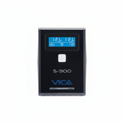 No break interactivo S650, 650VA/360W, entrada 127VCA 60 Hz, salida 120VCA, 4 tomas reguladas/4 reguladas y respaldadas, pantalla LCD,breaker termico