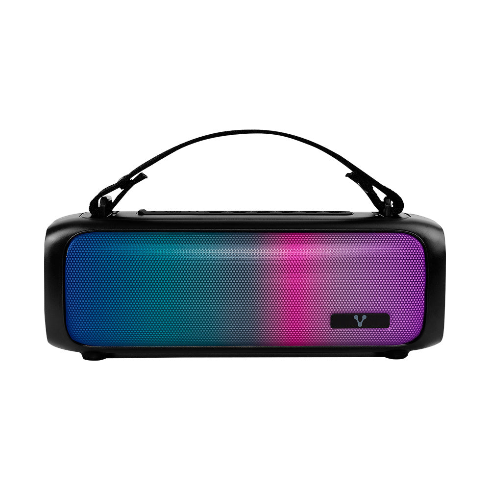Bocina Vorago BSP-260 Bluetooth con RGB, 16W RMS y TWS BSP-260