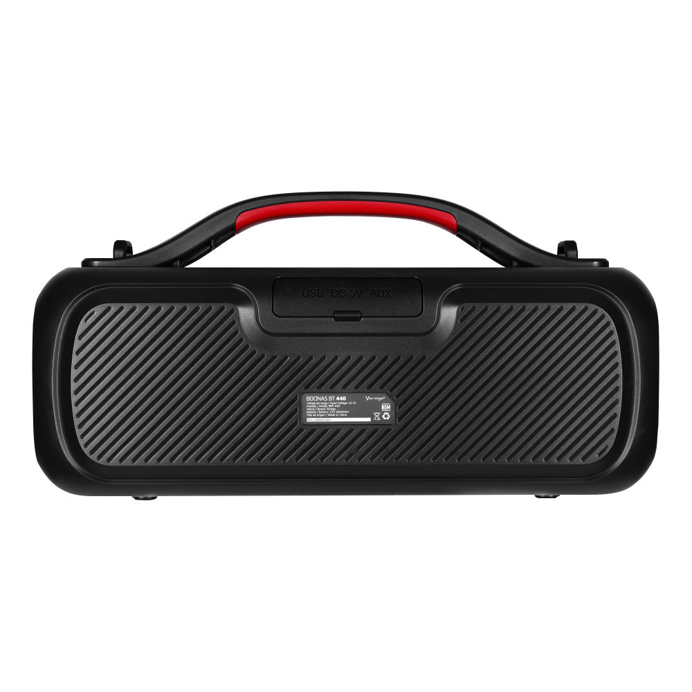 Bocina Vorago BSP-440 Bluetooth / USB / RGB / TWS 20W RMS IPX5