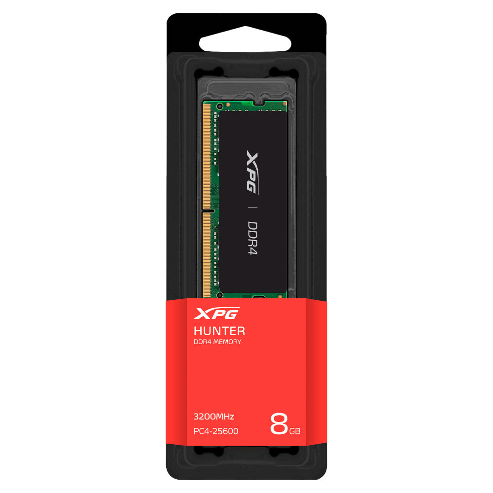 Memoria RAM Laptop XPG Hunter DDR4 8GB 3200MHz SODIMM CL22 (AX4S32008G22-SBHN)