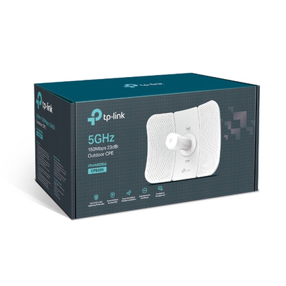Access Point TP-Link CPE605 N150 5 GHz con Antena Direccional de 23 dBi y Tecnología Pharos para Exteriores