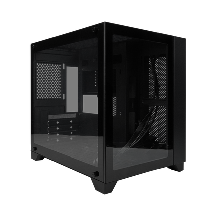 Gabinete Gamer Micro ATX Doble Cristal Templado