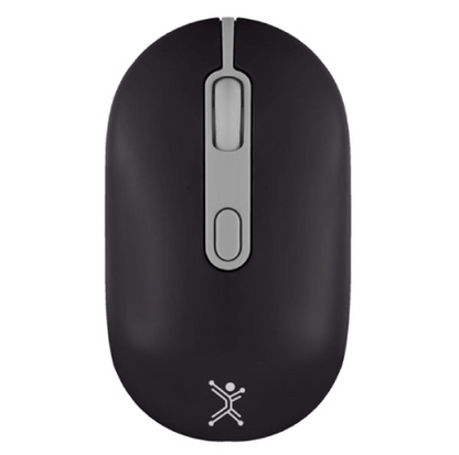 MOUSE RECARGABLE 2.4GHZ+BT COLORI CLIC SILENCIOSO - NEGRO PERFECT CHOICE