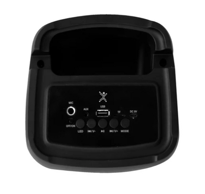 Bocina Bluetooth Inalámbrica Portátil Luz RGB Mini Festa Perfect Choice PC-113225