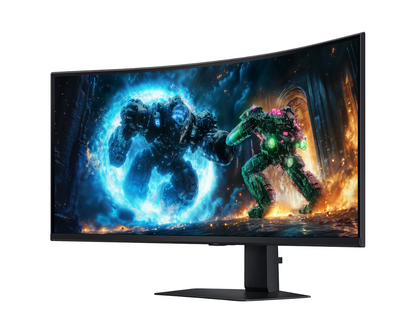 Monitor Gaming Samsung Odyssey G7 de 40 Pulgadas Ultra-Wide WUHD 5K con 180Hz y Panel Curvo