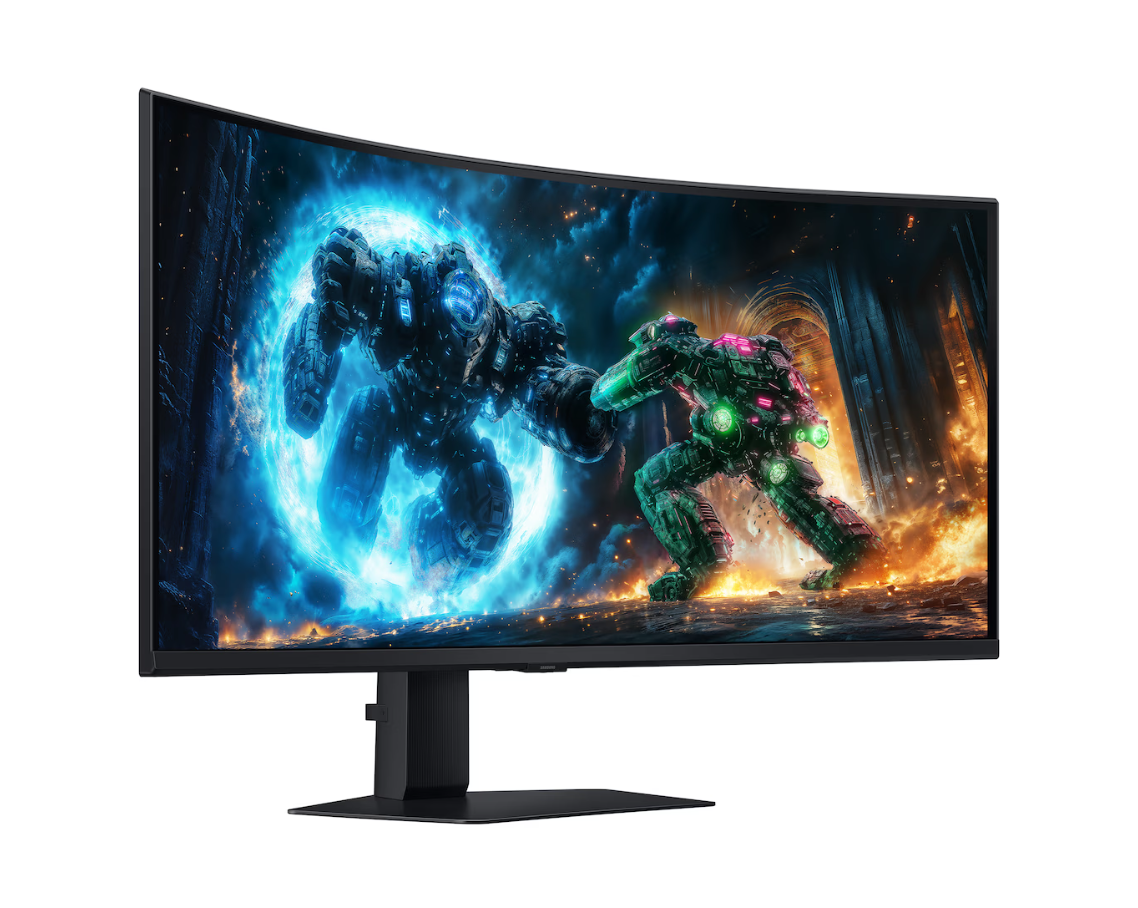 Monitor Gaming Samsung Odyssey G7 de 40 Pulgadas Ultra-Wide WUHD 5K con 180Hz y Panel Curvo