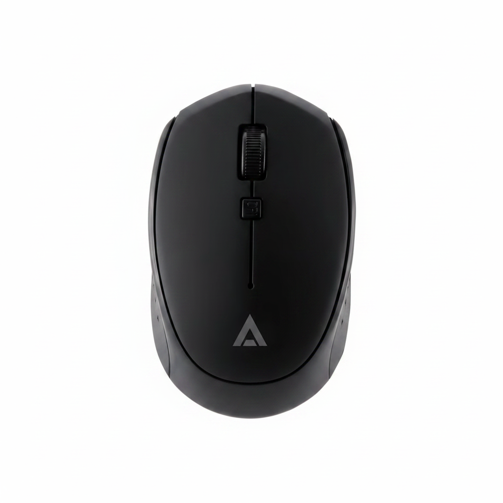 MOUSE ACTECK OPTIMIZE MI440 R100 / INALAMBRICO / RECEPTOR USB / OPTICO / 1600 DPI / NEGRO / AC-916462