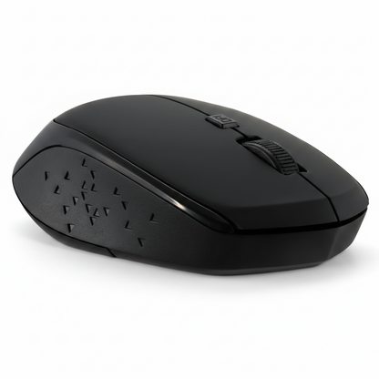 MOUSE ACTECK OPTIMIZE MI440 R100 / INALAMBRICO / RECEPTOR USB / OPTICO / 1600 DPI / NEGRO / AC-916462