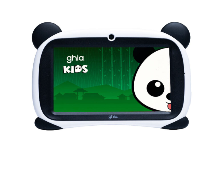 Tablet Kids A333 7” IPS con 4GB RAM, 64GB y Android 15 Panda Ojos Verdes GP333V25