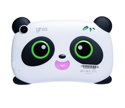 Tablet Kids A333 7” IPS con 4GB RAM, 64GB y Android 15 Panda Ojos Verdes GP333V25