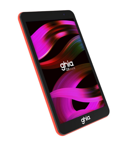Tablet A8 Book 8” con 4GB RAM, 64GB y Android 14 Roja GA8N2R
