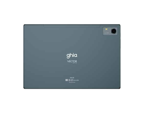 Tablet Ghia Vector 4G LTE con 4GB RAM, 64GB y Android 13 Gris GVLTE