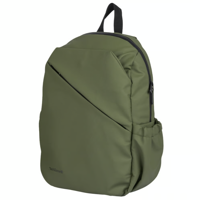 Mochila Backpack Tech Zone Style TZLBP29-V para Laptop de 16” Verde