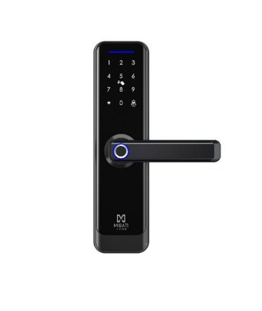 Cerradura Inteligente con Cámara y Timbre WiFi, Huella, RFID y Código Numérico MSL03