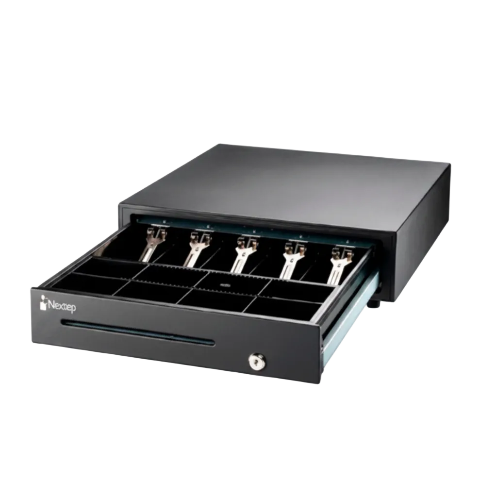 Cajón de Dinero Nextep NE-515, Negro, Acero, 8, 5