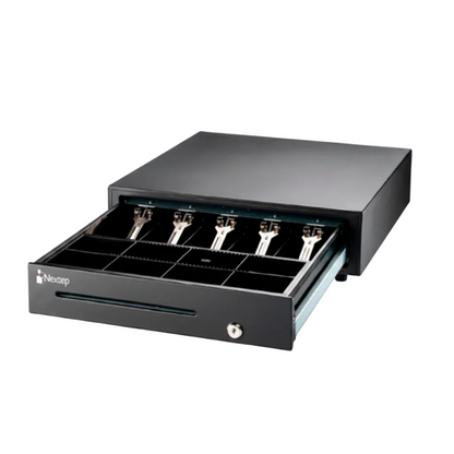 Cajón de Dinero Nextep NE-515, Negro, Acero, 8, 5