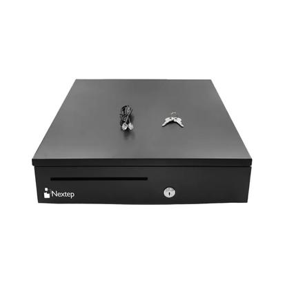 Cajón de Dinero Nextep NE-515, Negro, Acero, 8, 5