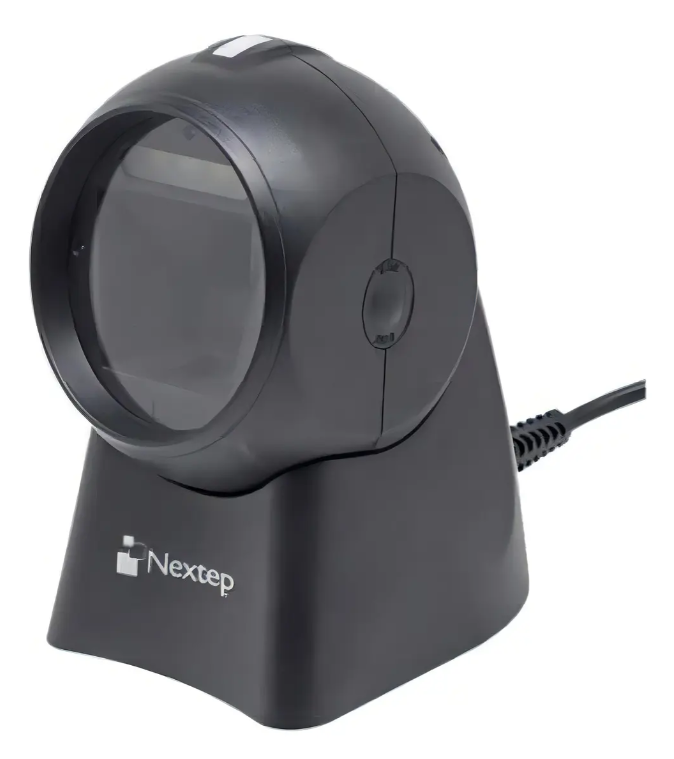 Lector de Códigos de Barra Nextep Omnidireccional QR(1D/2D) USB