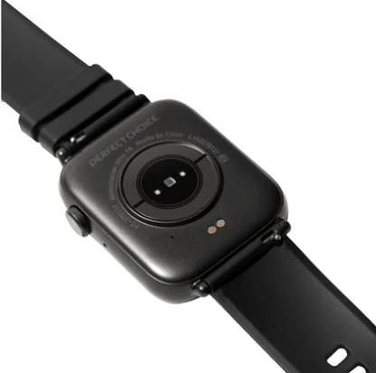 Smartwatch Perfect Choice Mercury Negro con Función para Contestar Llamadas y Monitoreo Inteligente