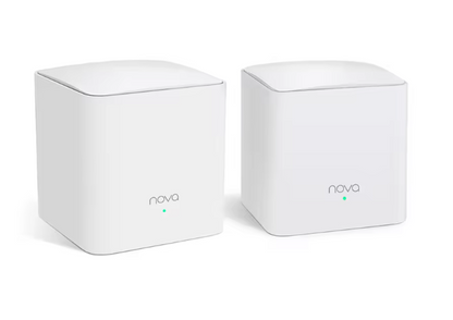 Sistema Router Mesh Tenda MW5G (2-Pack) Wi-Fi AC1200 con Cobertura Inteligente para Todo el Hogar