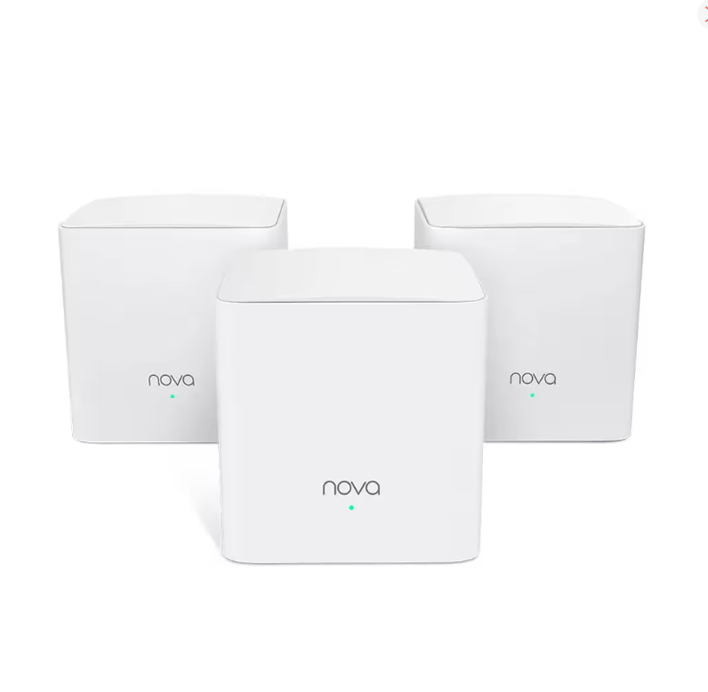 Sistema Router Mesh Tenda MW5G (3-Pack) Wi-Fi AC1200 con Cobertura Extendida para Hogar y Oficina