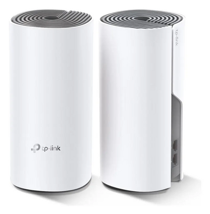 Sistema WiFi Mesh TP-Link Deco E4 AC1200 (2-Pack) con Cobertura Inteligente para Todo el Hogar
