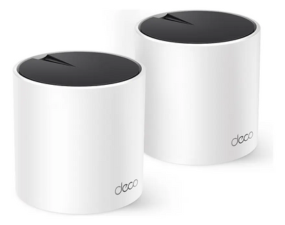Sistema WiFi Mesh TP-Link Deco X55 AX3000 (2-Pack) Wi-Fi 6 para Cobertura Inteligente en Todo el Hogar