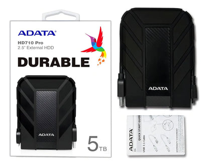Disco Duro Externo ADATA HD710, 5 TB, USB 3.2 Gen1