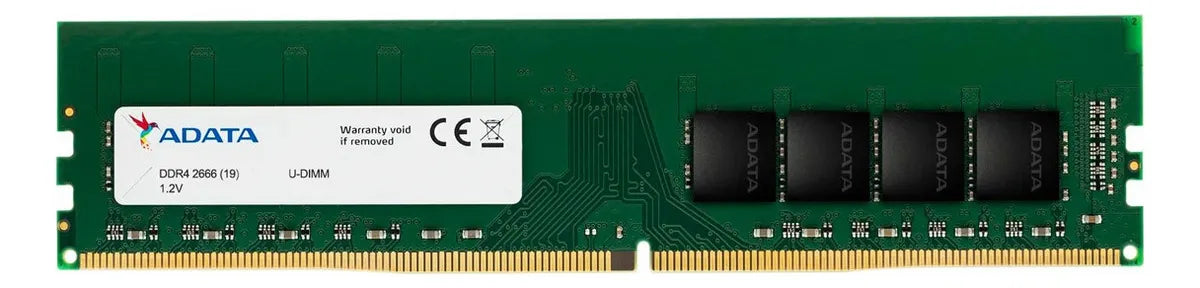 Memoria Ram ADATA AD4U266616G19-SGN, 16 GB, DDR4, 2666 MHz, UDIMM