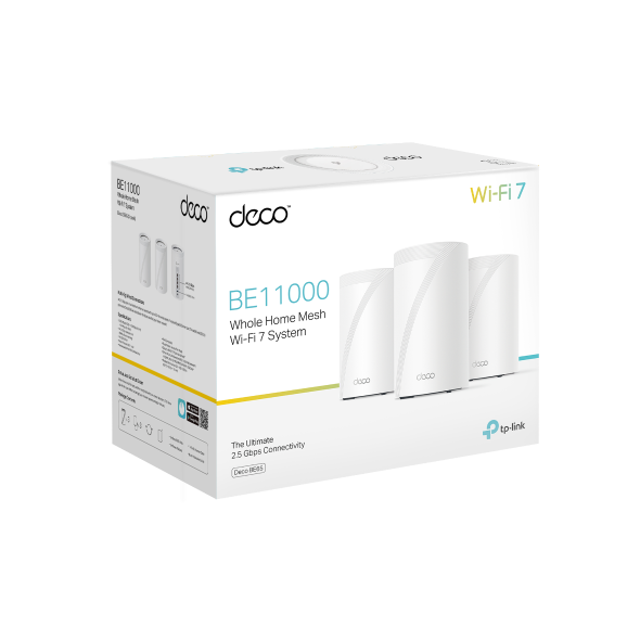 Sistema WiFi 7 Mesh BE11000 para Todo el Hogar con Cobertura Inteligente de Alta Velocidad