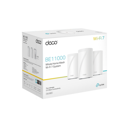 Sistema WiFi 7 Mesh BE11000 para Todo el Hogar con Cobertura Inteligente de Alta Velocidad
