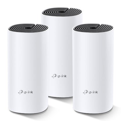 Sistema WiFi Mesh TP-Link Deco M4 AC1200 (3-Pack) para Cobertura Inalámbrica en Todo el Hogar