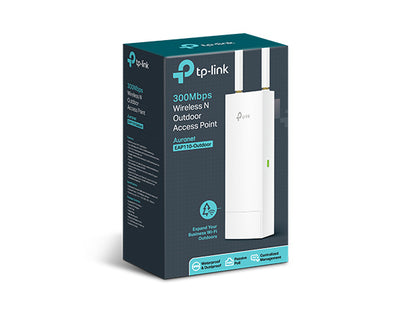 Access Point TP-Link EAP110-Outdoor N300 para Exterior con Tecnología MIMO y Administración en la Nube