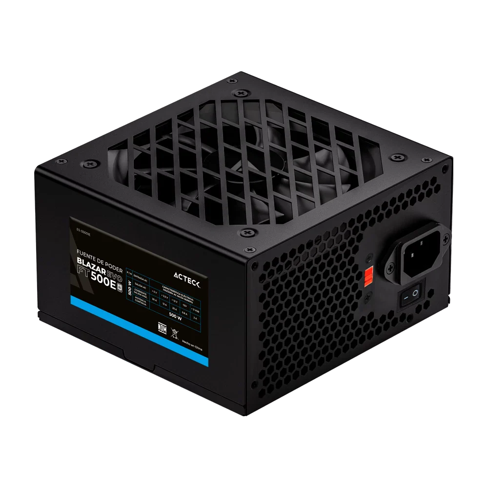 Fuente de Poder Acteck Blazar Evo FT500E