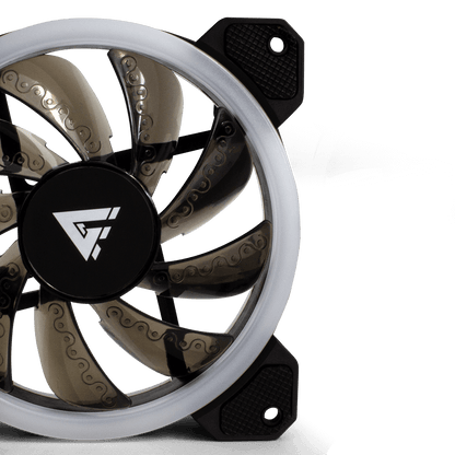 Kit de 3 Ventiladores + 2 Tiras LED RGB