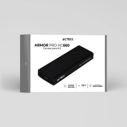Carcasa / Case Enclosure Armor Pro HC660 para SSD M.2 NVMe