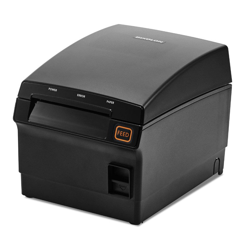 Impresora de tickets, Bixolon con puerto serial, USB y Ethernet, velocidad de impresión de 5lps (127mm/s)