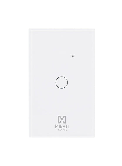Apagador Inteligente de Pared MIRATI con Interruptor Touch, WiFi y Control por Voz