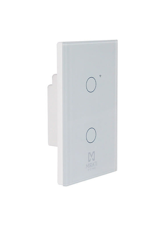 Apagador Inteligente de Pared MIRATI con Interruptor Touch, WiFi y Control por Voz