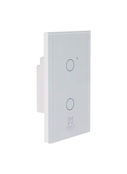 Apagador Inteligente de Pared MIRATI con Interruptor Touch, WiFi y Control por Voz