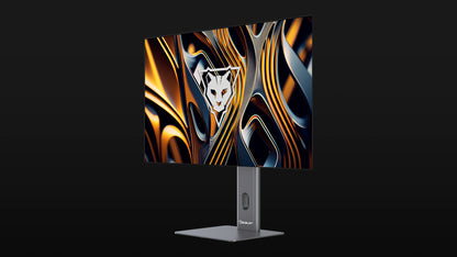 Monitor Gamer Ocelot Gaming 27" OLED 2K (2560x1440) - Tasa de Refresco de 240Hz, Conectividad HDMI 2.1, DP 1.4, Puerto USB Tipo-C de 65W y Soporte VESA