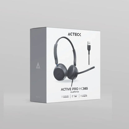 Audífonos Active Pro HC565 (alámbricos con micrófono)