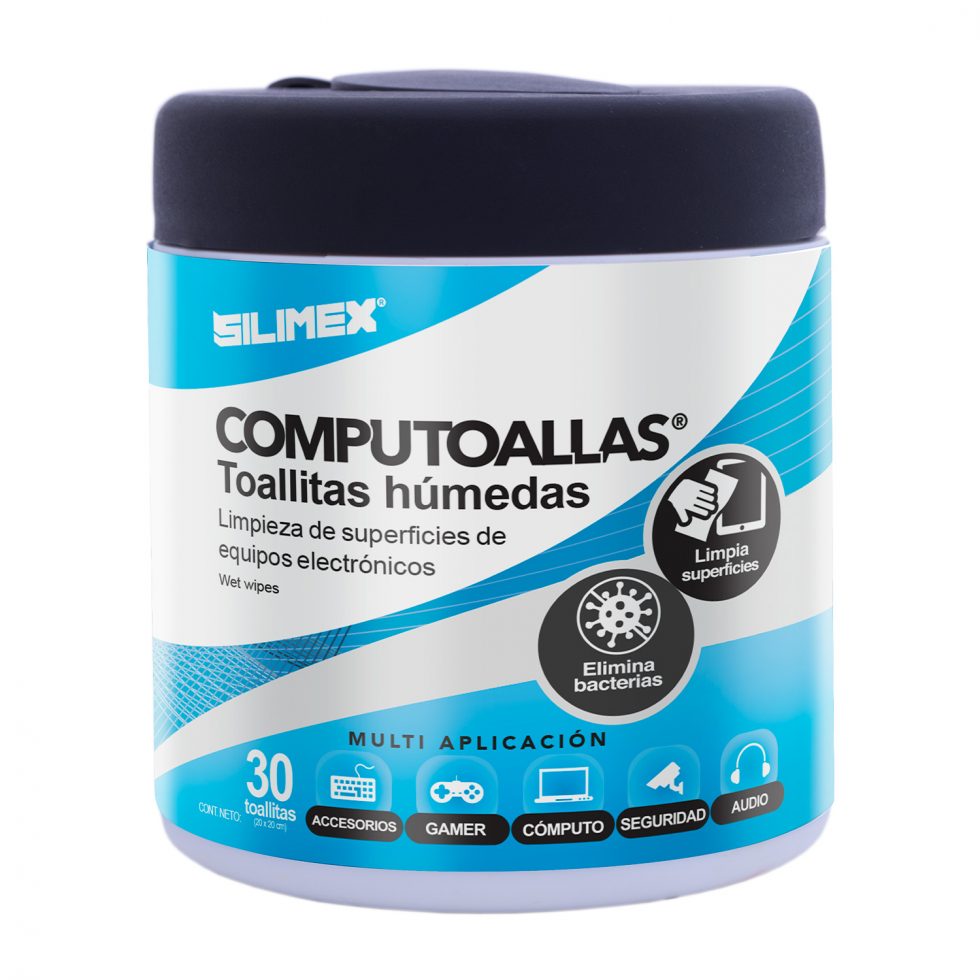 Toallas Húmedas SILIMEX para Limpieza Segura de Componentes Electrónicos